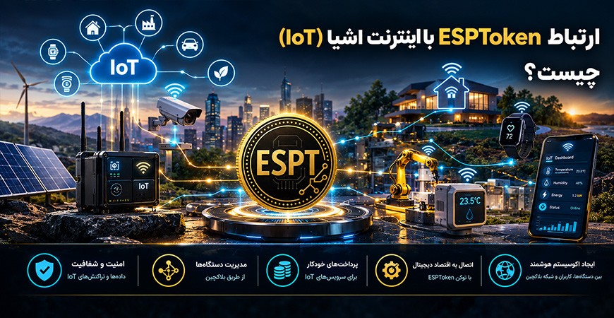 ارتباط ESPToken با اینترنت اشیا (IoT) چیست؟